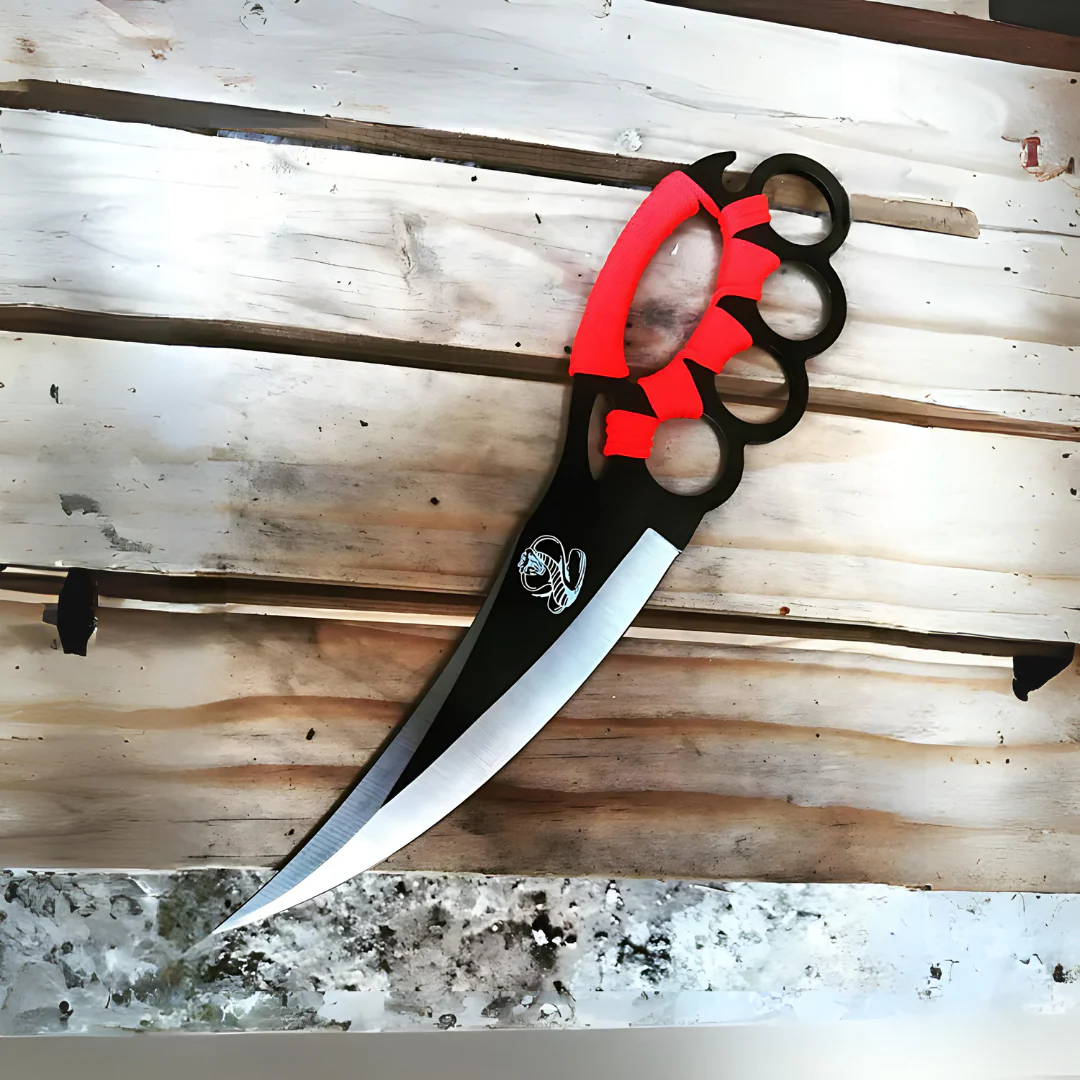 Cuchillo King Cobra Rojo - Image 5