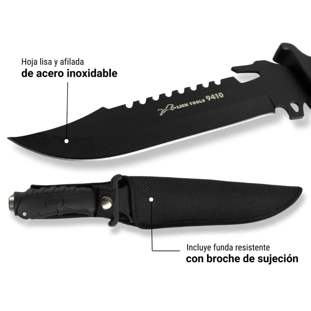 Cuchillo Trailing Point con Sierra LT 9410 - Image 7