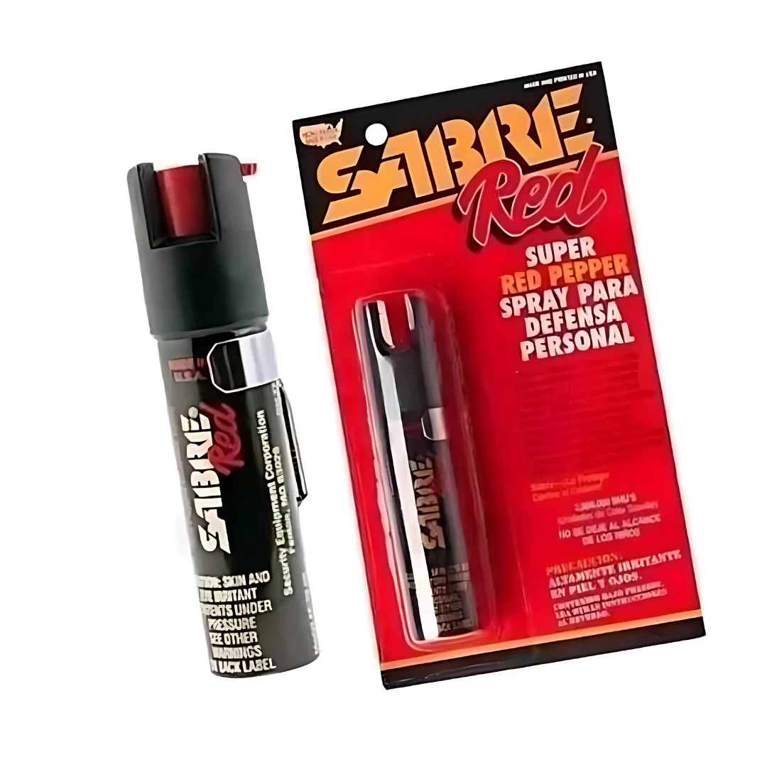 Spray Pimienta SABRERED con clip para cinturón. Disparo en chorro - Image 15