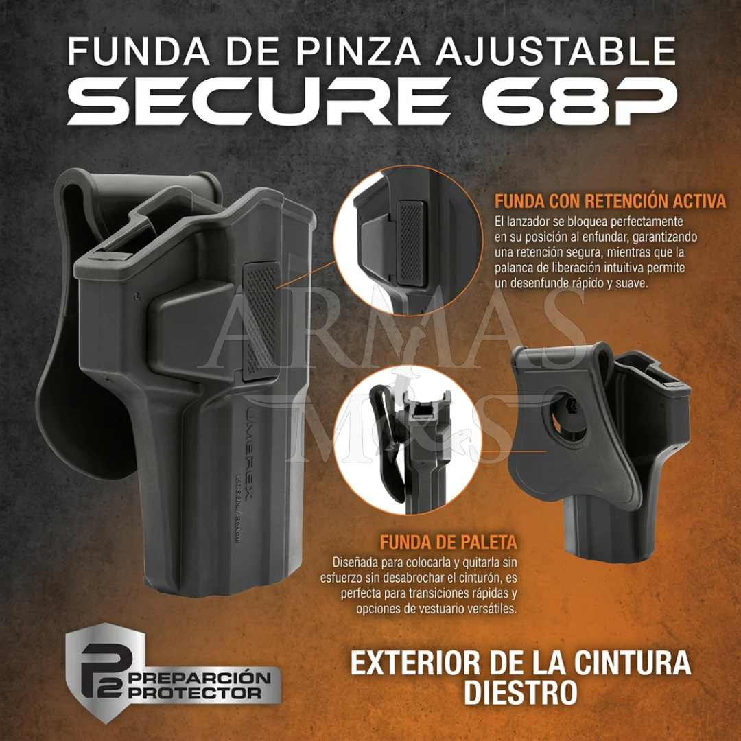Holster / Funda de Cintura para SECURE 68P - Image 3