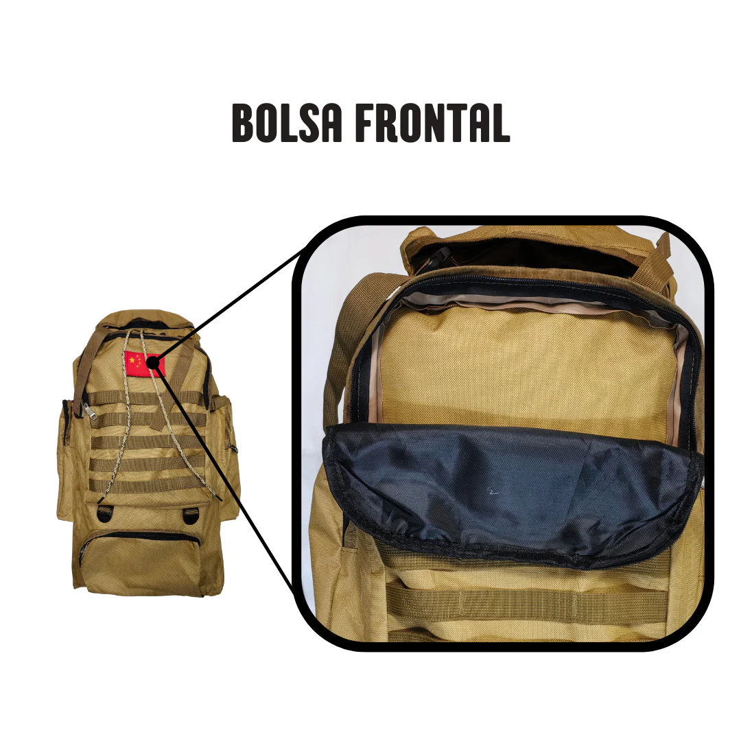 Mochila Táctica de Campismo de Alta Capacidad - Image 4