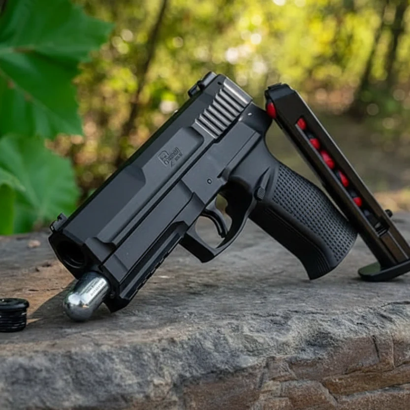 Pistola Traumática De Protección Secure 68P Gas Pimienta Umarex cal. 68 - Negro - Image 14