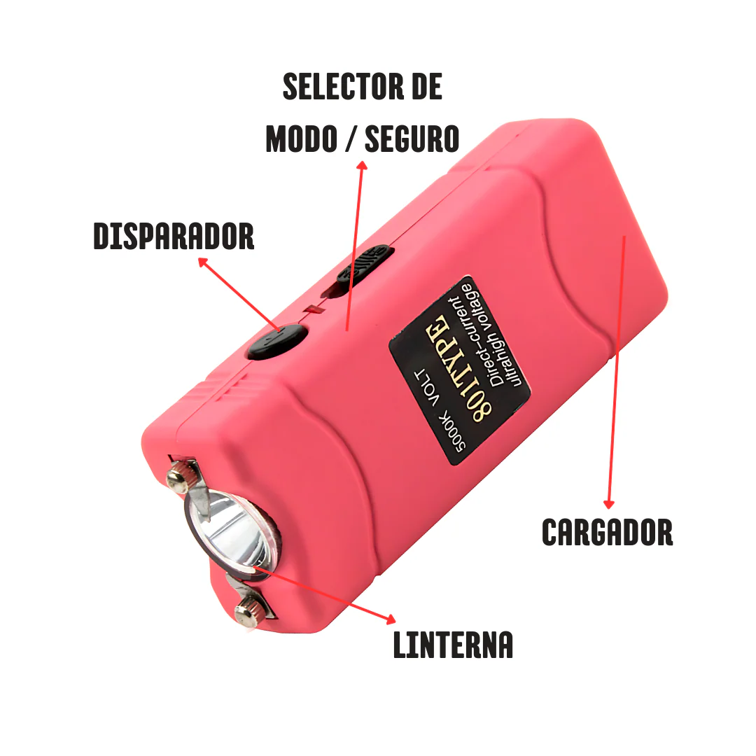 Taser Clasico Rosa (Stun-gun) - Image 2