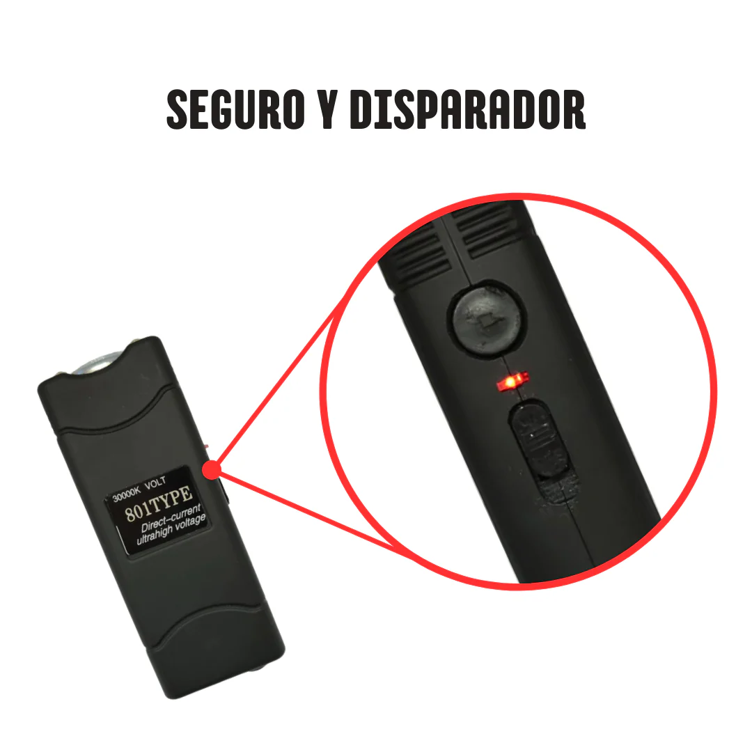 Taser clasico Negro (Stun-gun) - Image 3